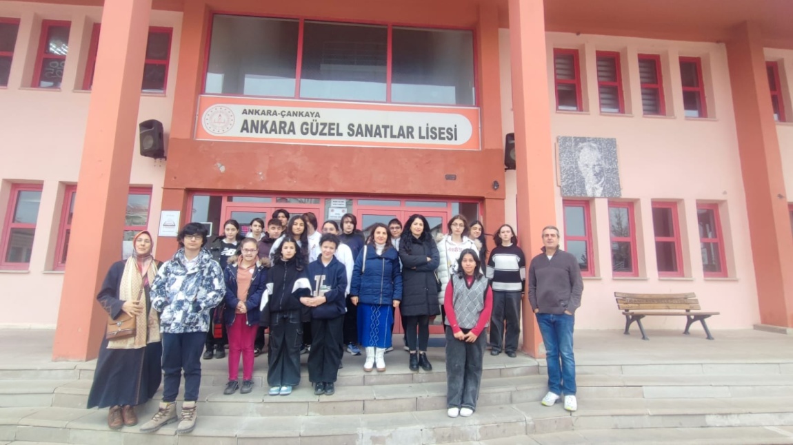 8.Sınıflar Ankara  Güzel Sanatlar Lisesi Tanıtım Gezisi