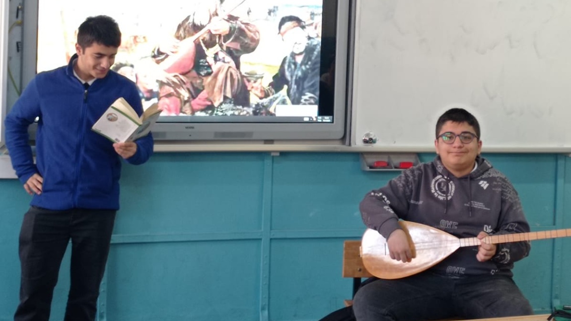 Dede Korkut okumaları ve drama etkinliği yapıldı.